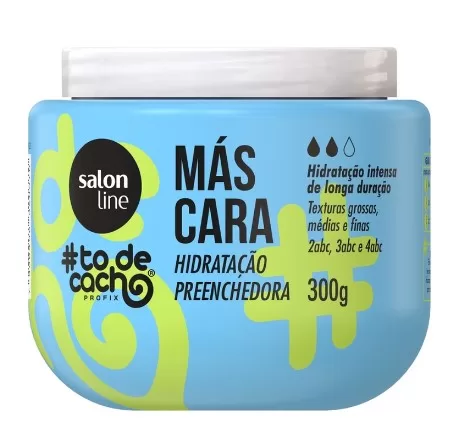 3 - Máscara #todecacho Hidratação Preenchedora - Salon Line