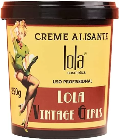 3 - Vintage Girls Creme Alisante -  Lola Cosmetics