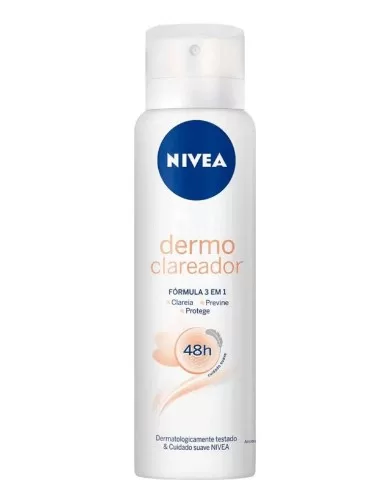 4 - Desodorante Antitranspirante Aerossol Dermo Clareador - Nivea 