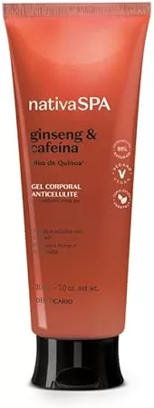 5- Gel Anticelulite Nativa SPA Ginseng e Cafeína