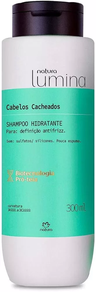 5 - Shampoo Hidratante para Cabelos Cacheados Lumina 