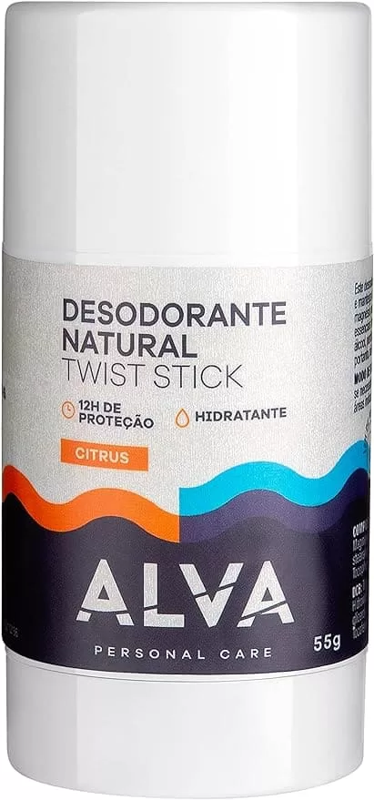 6 - Desodorante Natural Twist Citrus - Alva