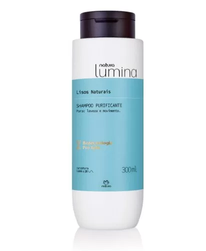 6 - Shampoo Purificante para Cabelos Lisos Lumina