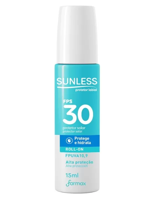 7- Protetor Solar Labial Sunless FPS 30 - Farmax