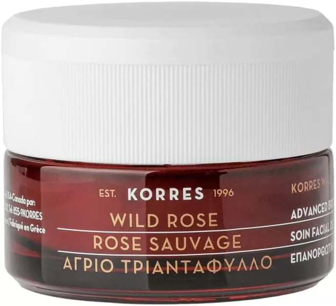 8 - Wild Rose Creme Clareador Noturno - Korres 