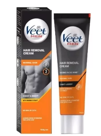 1 - Creme Depilatório Corporal Veet For Men - Veet