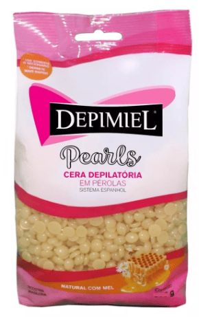 4- Cera depilatória Pearls - Depimiel