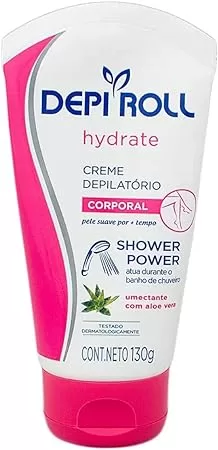 4 - Depilatório Corporal Shower Power Hydrate - Depiroll