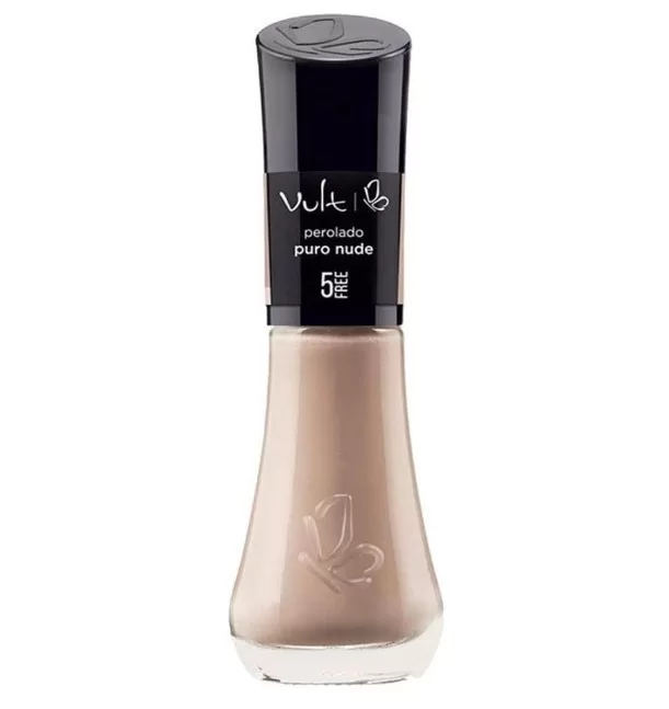 6 - Esmalte Cremoso Vult 5Free Puro Nude - Vult
