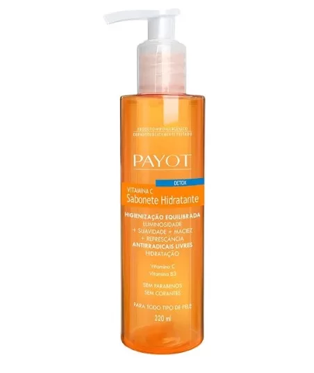 6 - Sabonete Líquido Detox, Vitamina C - Payot