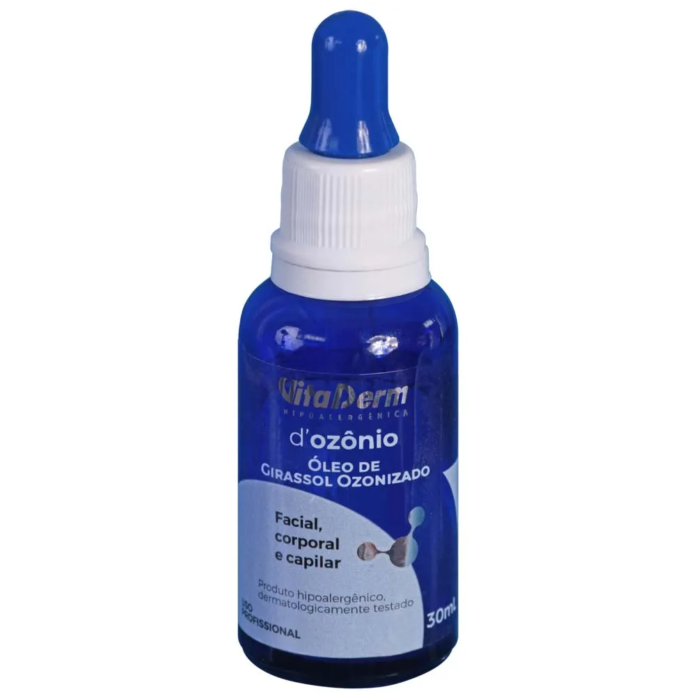 2- Óleo de Girassol Ozonizado D’ozonio - Vitaderm 