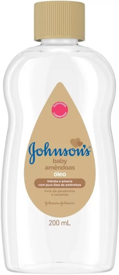 5 - Baby Óleo Hidratante De Amêndoas - Johnson's 
