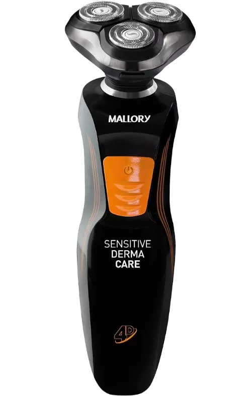 9 - Barbeador Elétrico Sensitive Derma Care - Mallory