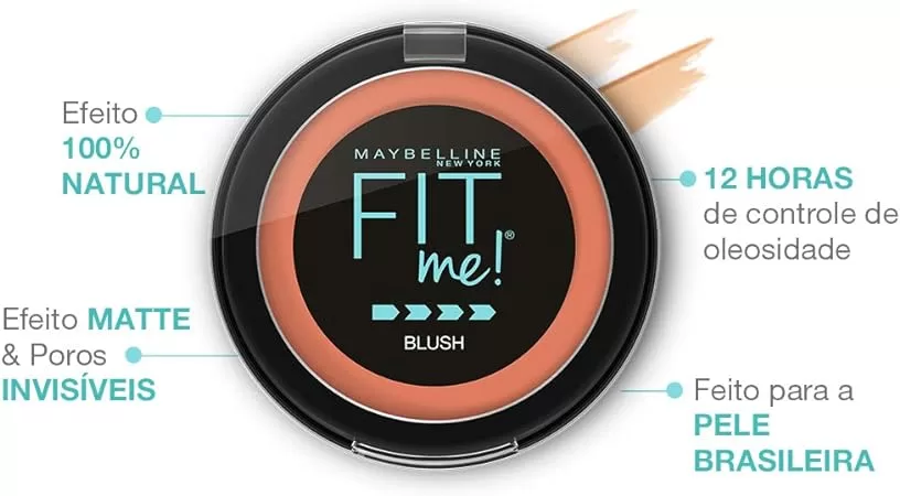 Review Maybelline: Blush Fit Me Pêssego